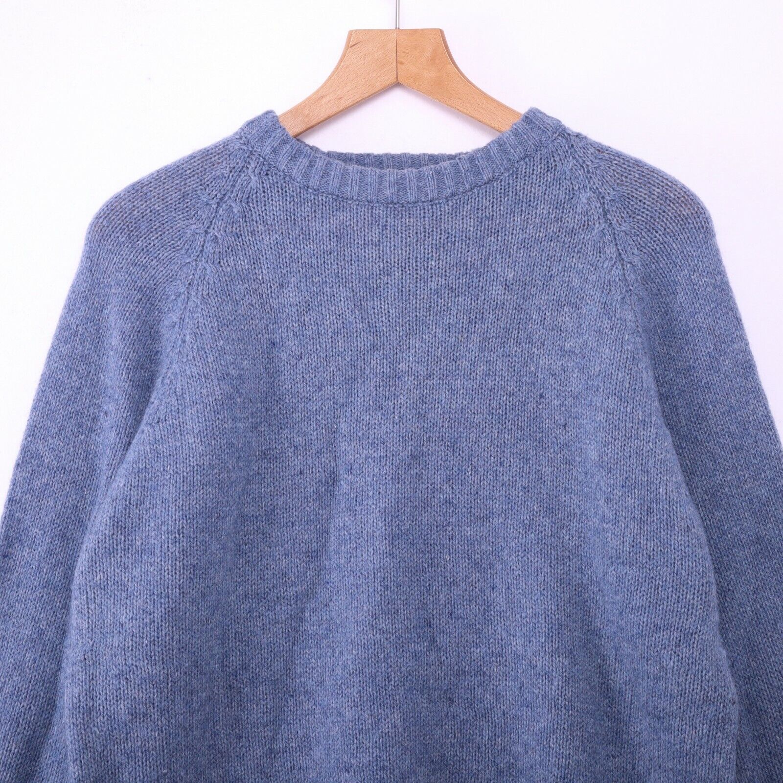 Wool Blend Sweater Pullover Blue McGregor Size Large 90s