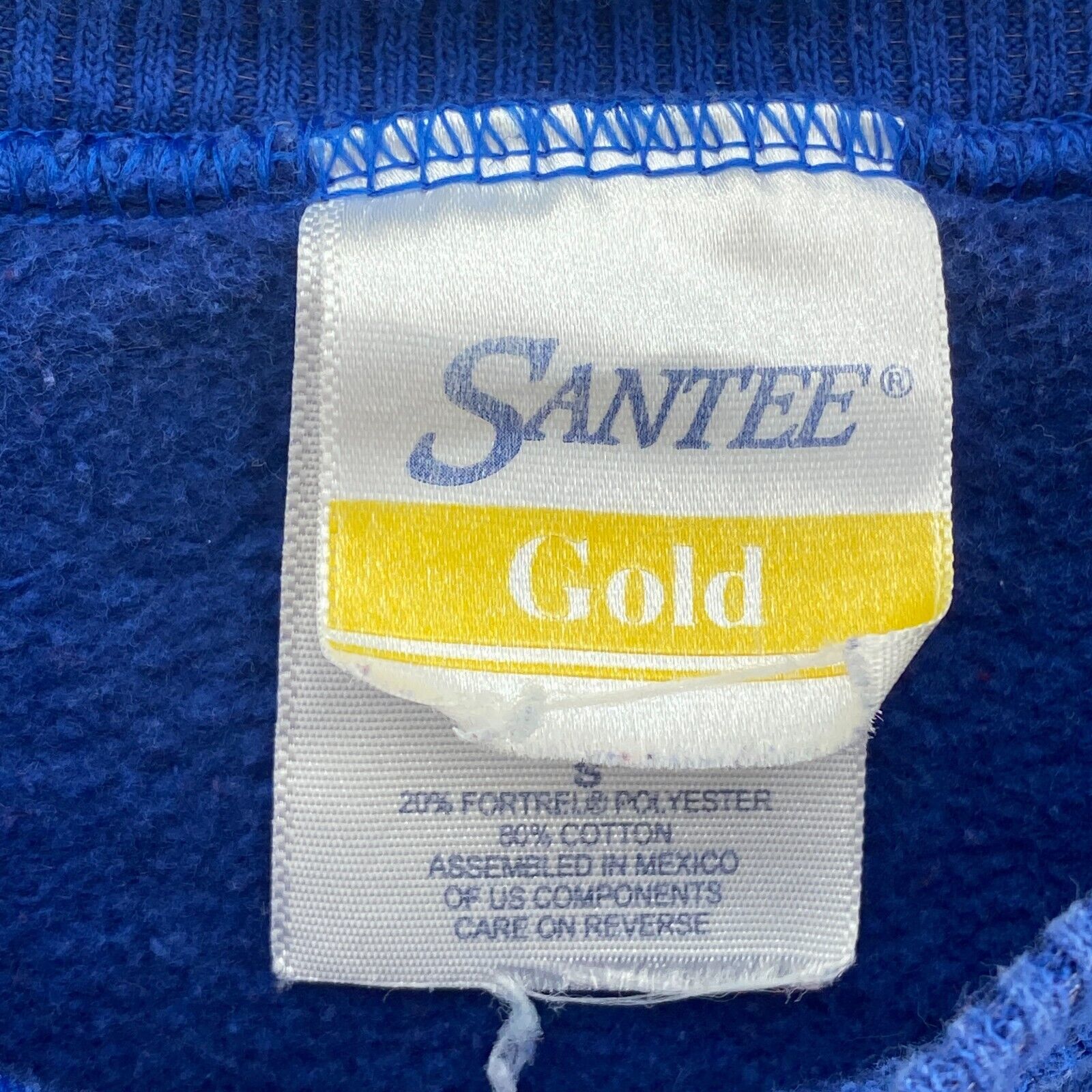 New York Yankees Vs Meets 2000 Blue Sweatshirt Size S Crewneck MLB