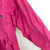 Vintage Patagonia Quarter Zip Pink Hooded Jacket Size M Women's