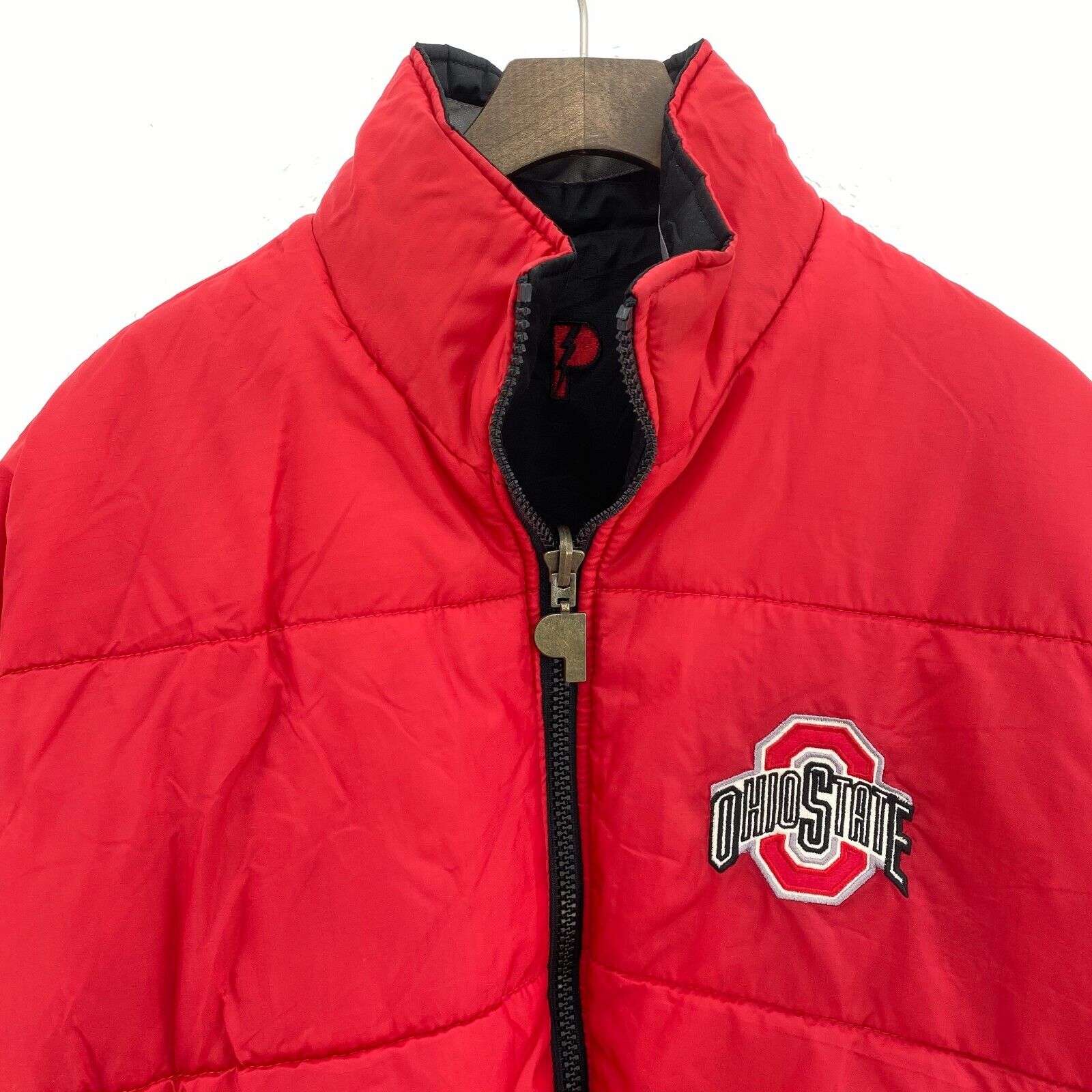 Ohio State University Reversible Insulated Jacket Two Tone Black Size XL Kid's