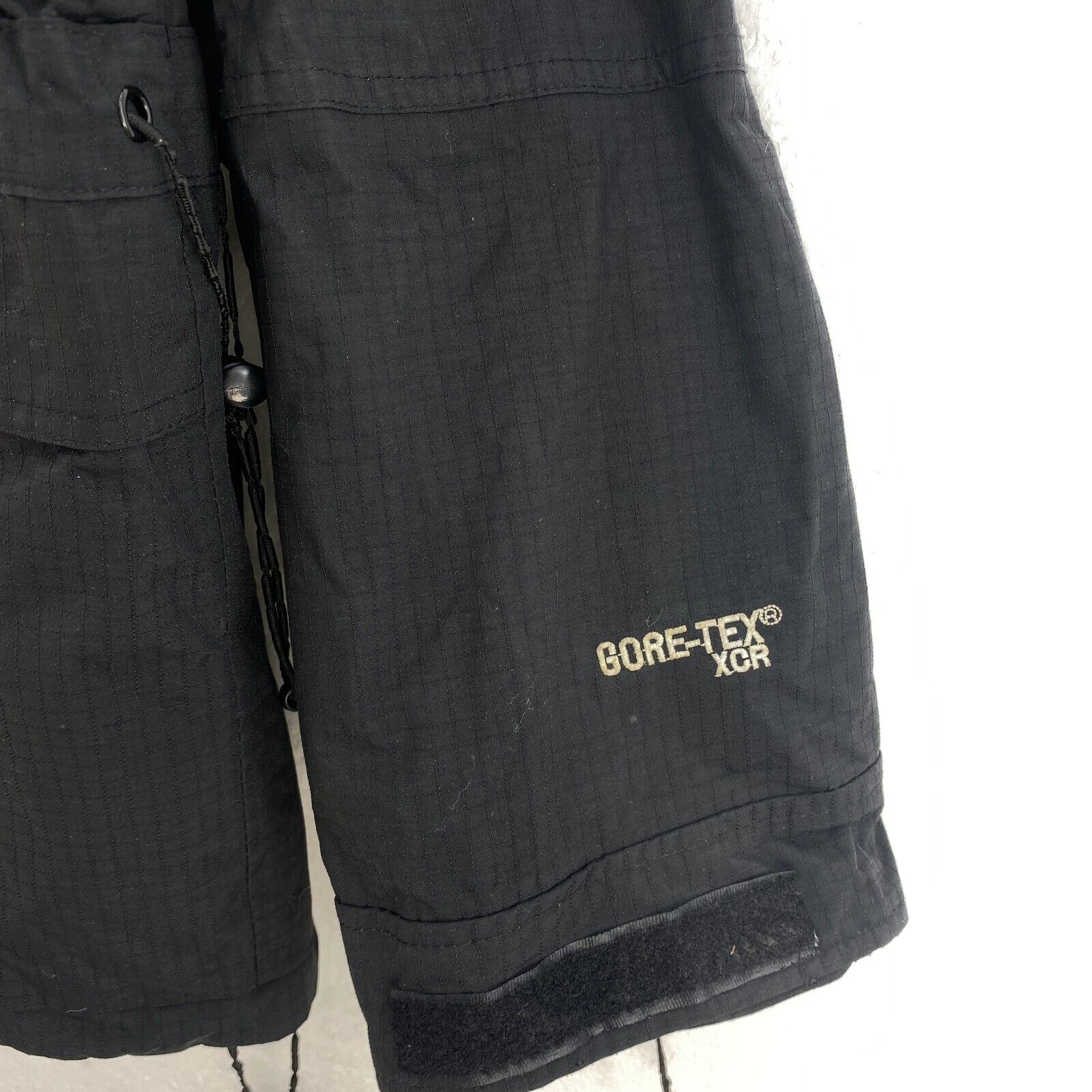 The North Face Logo Summit Series Hooded Black 3-In 1 Jacket Size M Gore-Tex