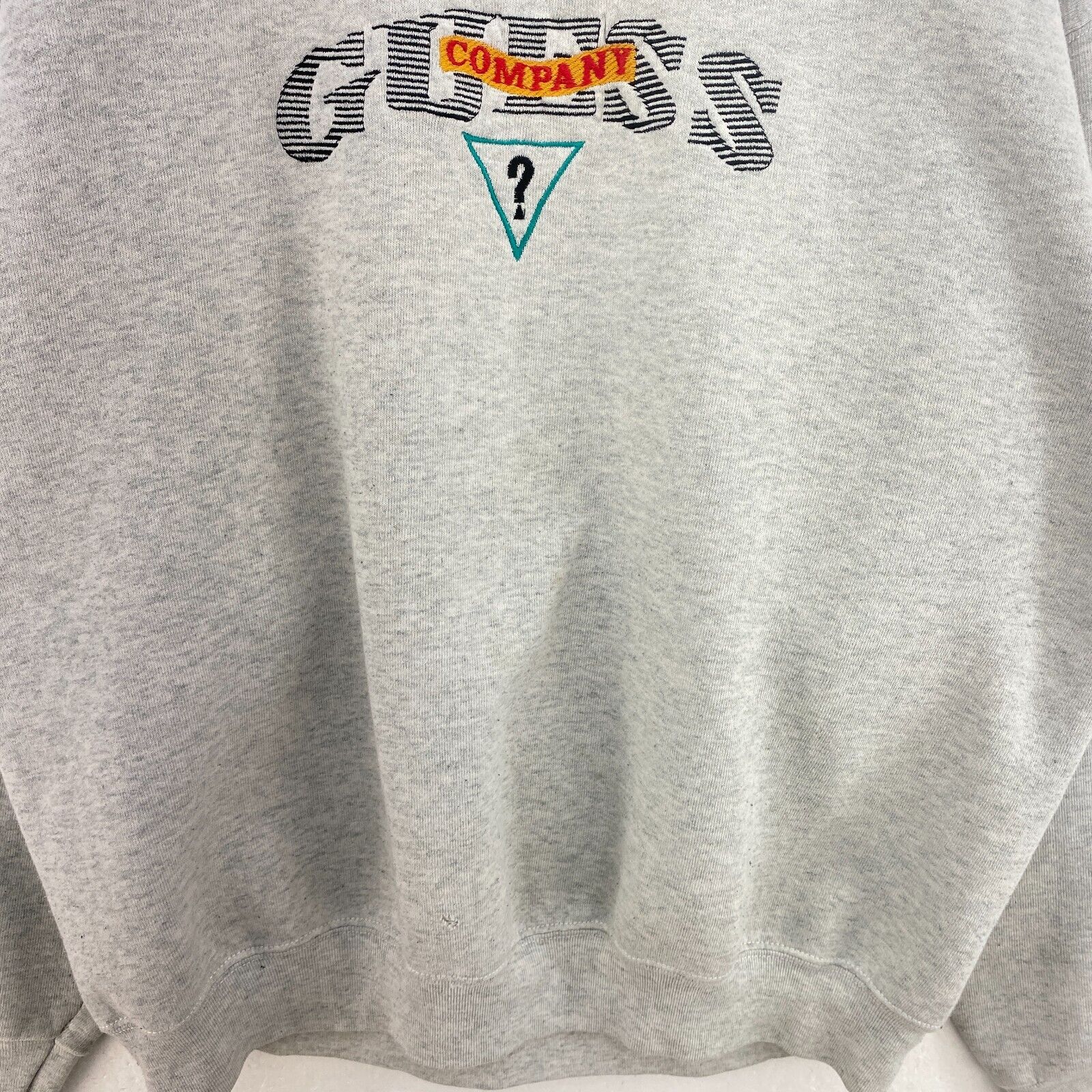 Vintage Guess Company Gray Sweatshirt Size XL