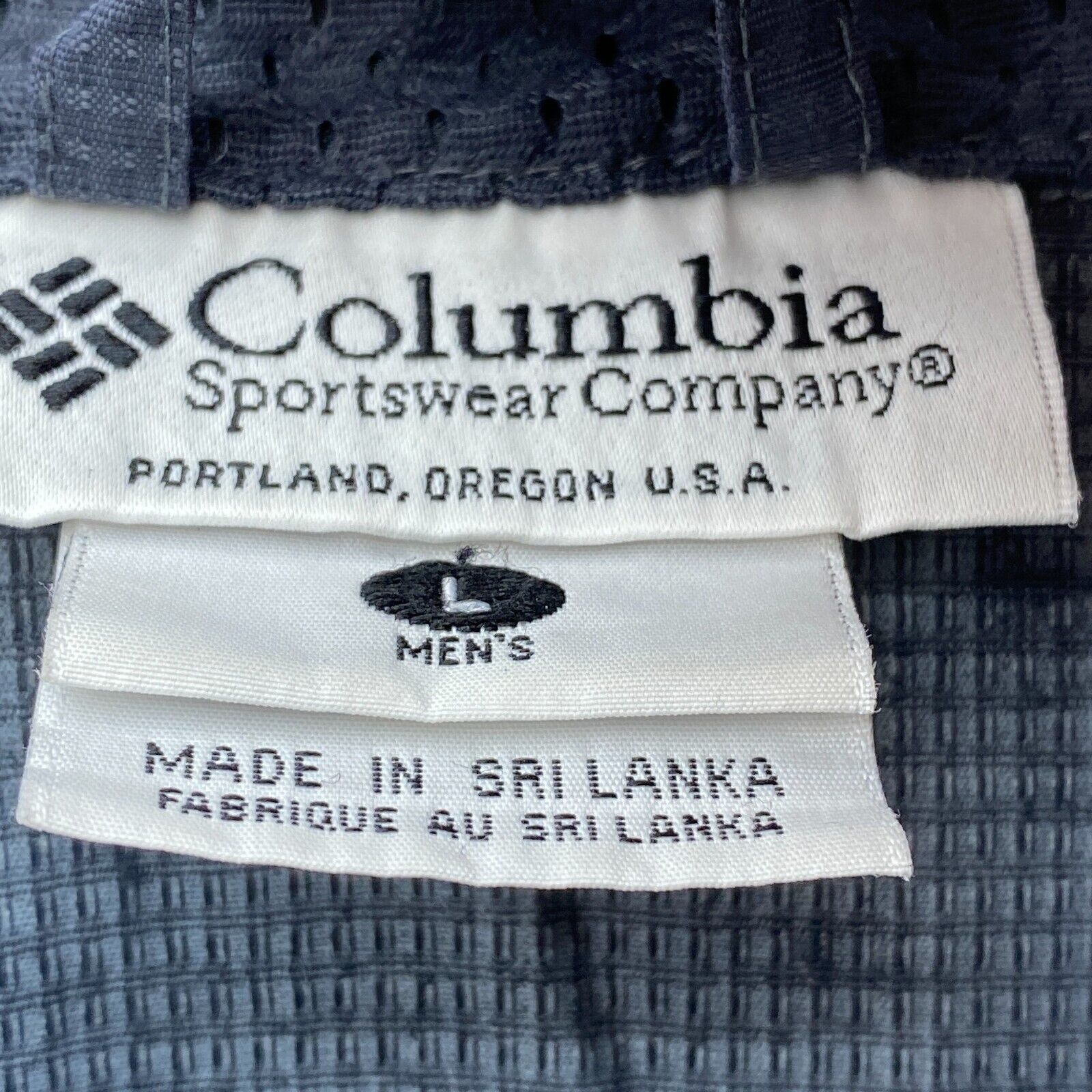 Columbia Sportswear Packable Convert Full Zip Gray Jacket Size L