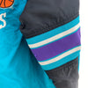 Starter Charlotte Hornets NBA Quarter Zip Insulated Blue Jacket Size S