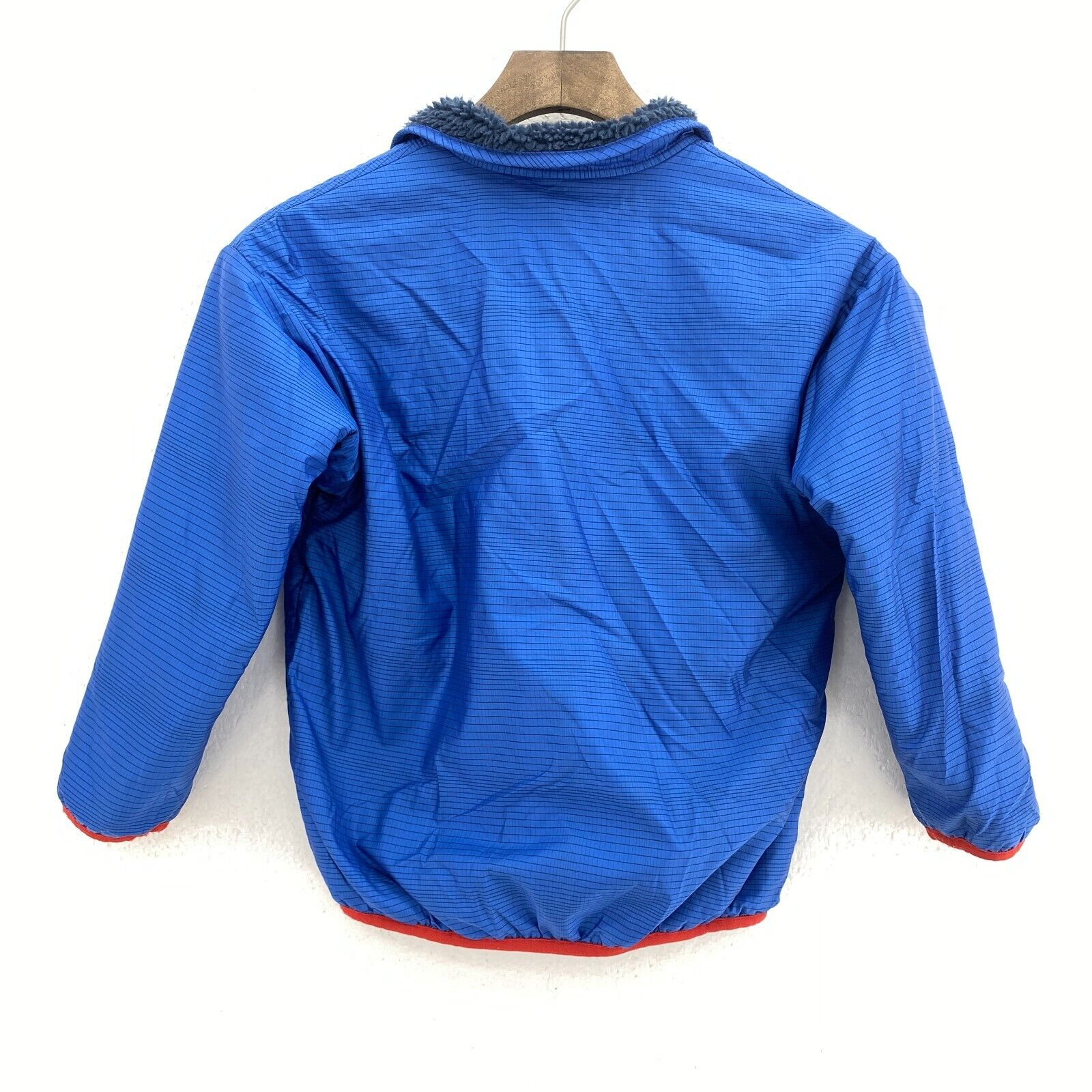 Vintage Patagonia Snap-T Reversible Blue Jacket Size 4T Toddler