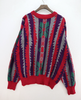 Vintage Pendleton Purple Printed Jacquard Sweater Crewneck Size M