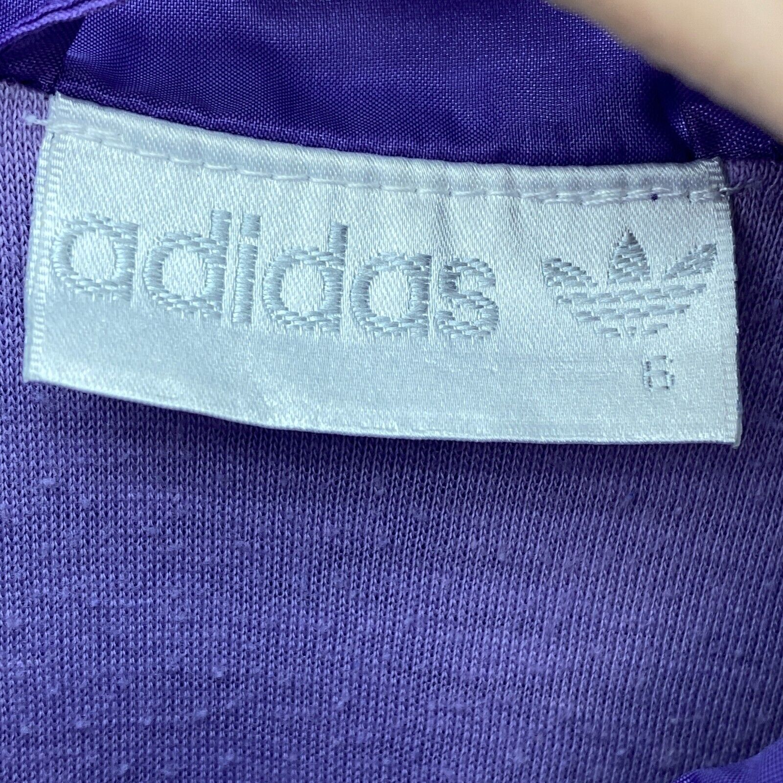 Vintage Adidas Full Zip Purple Track Jacket Size L 90s