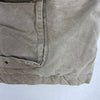 Eddie Bauer Goose Down Full Zip Earth Tone Green Full Zip Vest Jacket Size M