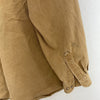 Vintage Carhartt 1990s Double Pocket Button Up Beige Shirt Size L