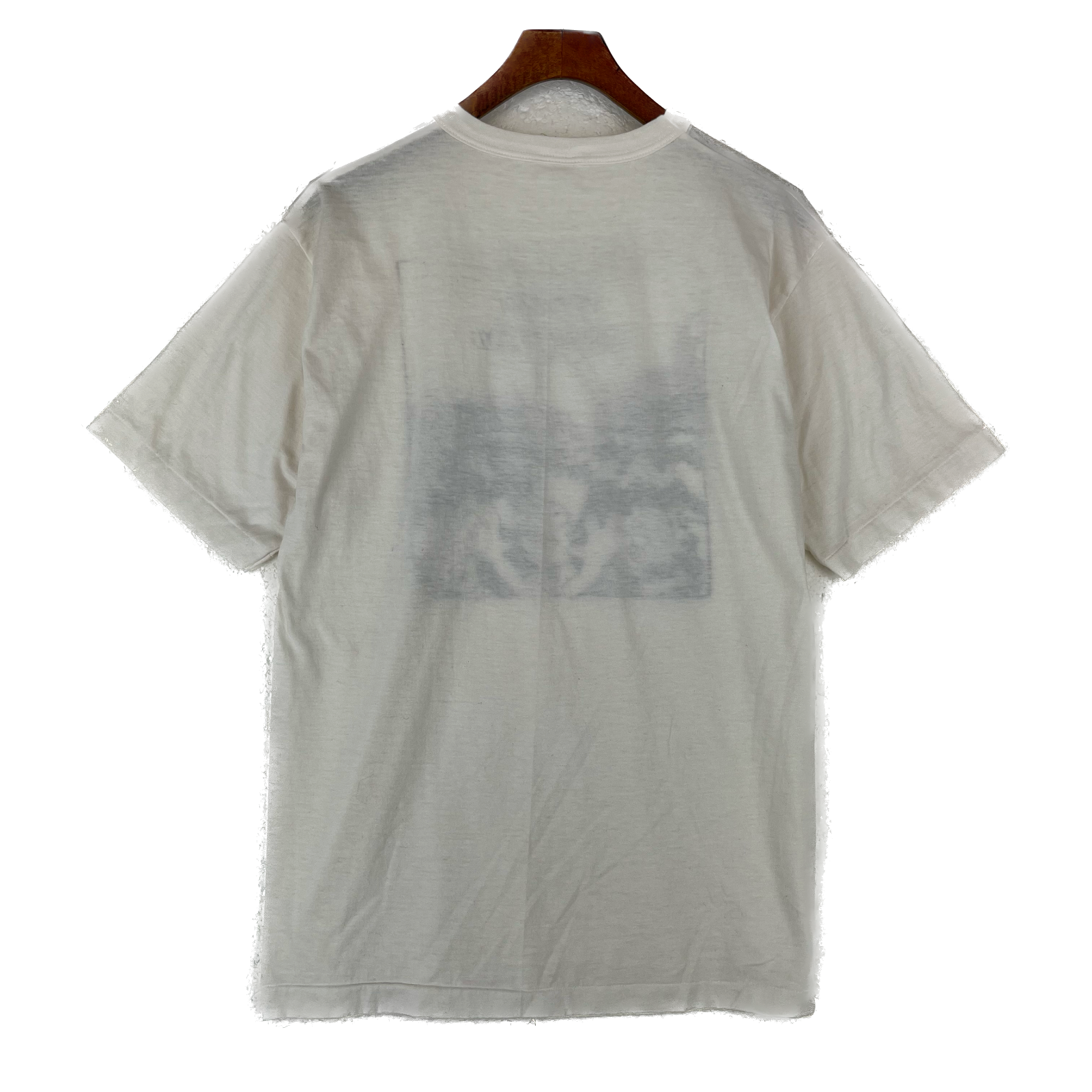 War On The Peace Veteran Flood Simpsons White T-shirt Size L Single Stitch