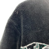 Vintage Full Zip Tribal Print Green Fleece Jacket Size M