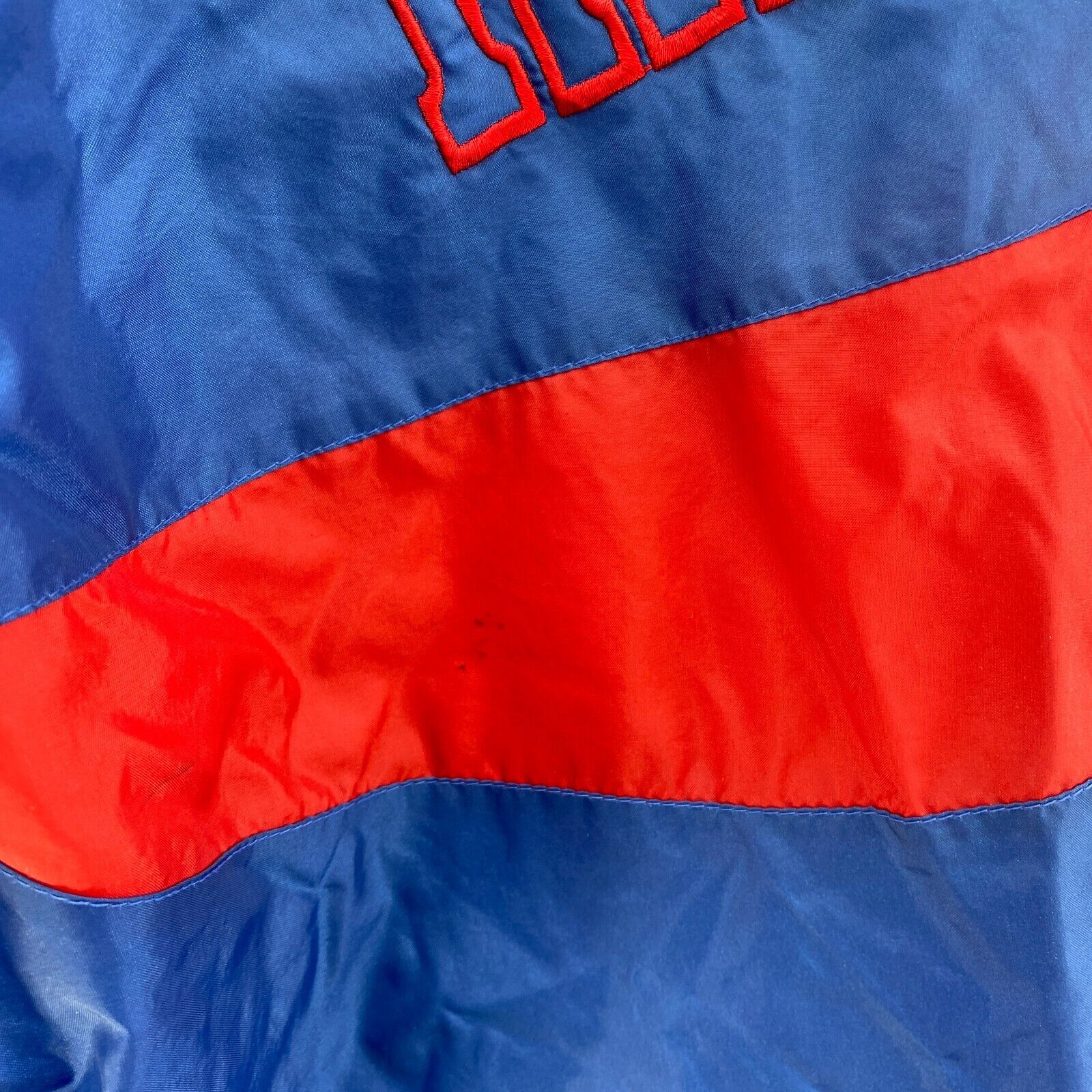 Pro Player New York Rangers NHL Blue Red Full Zip Jacket Size 2XL