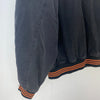 Harley Davidson Motorcycles Embroidered Heavy Bomber Jacket Size XL Black