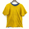 Champion Reversible Mass Maritime Academy Blue Yellow T-shirt Size Young M