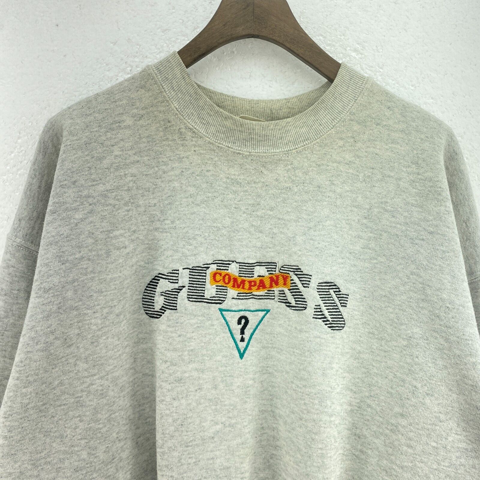 Vintage Guess Company Gray Sweatshirt Size XL