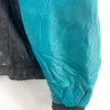 Pro Player Miami Dolphins Logo NFL Vintage Leather Full Zip Jacket Size XL