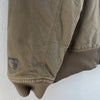 Vintage Carhartt Full Zip Beige Hooded Canvas Jacket Size L