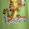 Disney Winnie The Pooh Tigger Green T-shirt Size S Graphic Print