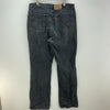 Levi Strauss Orange Tab Black Medium Wash Jeans Size 36 Straight Leg