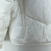 Nike Embroidered Logo Down Fill White Full Zip Puffer Jacket Size L Womens