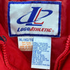 Vintage Logo Athletic Nebraska Huskers Full Zip Black Red Light Jacket Size XL