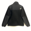 Women's The North Face Zip Pockets Fleece Jacket Full Zip Size M Black