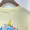 Vintage Disney Mickey And Minnie Mouse Yellow T-shirt Size S