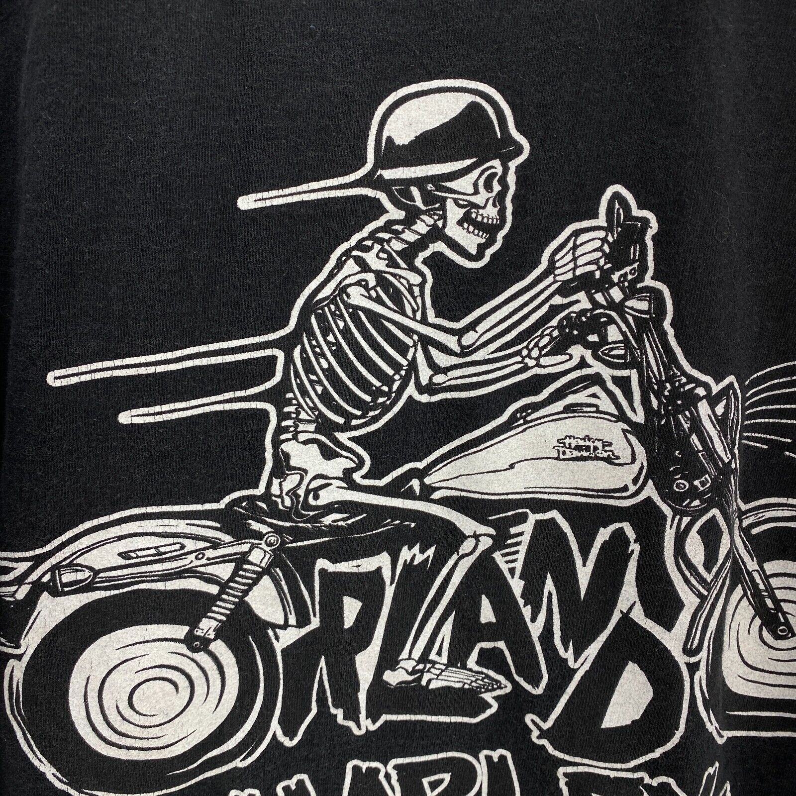 Harley Davidson Motorcycles HD Logo Biker Black T-shirt Size M