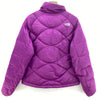 The North Face 550 Women's Purple Insulated Hooded Jacket Size M Full Zip Up