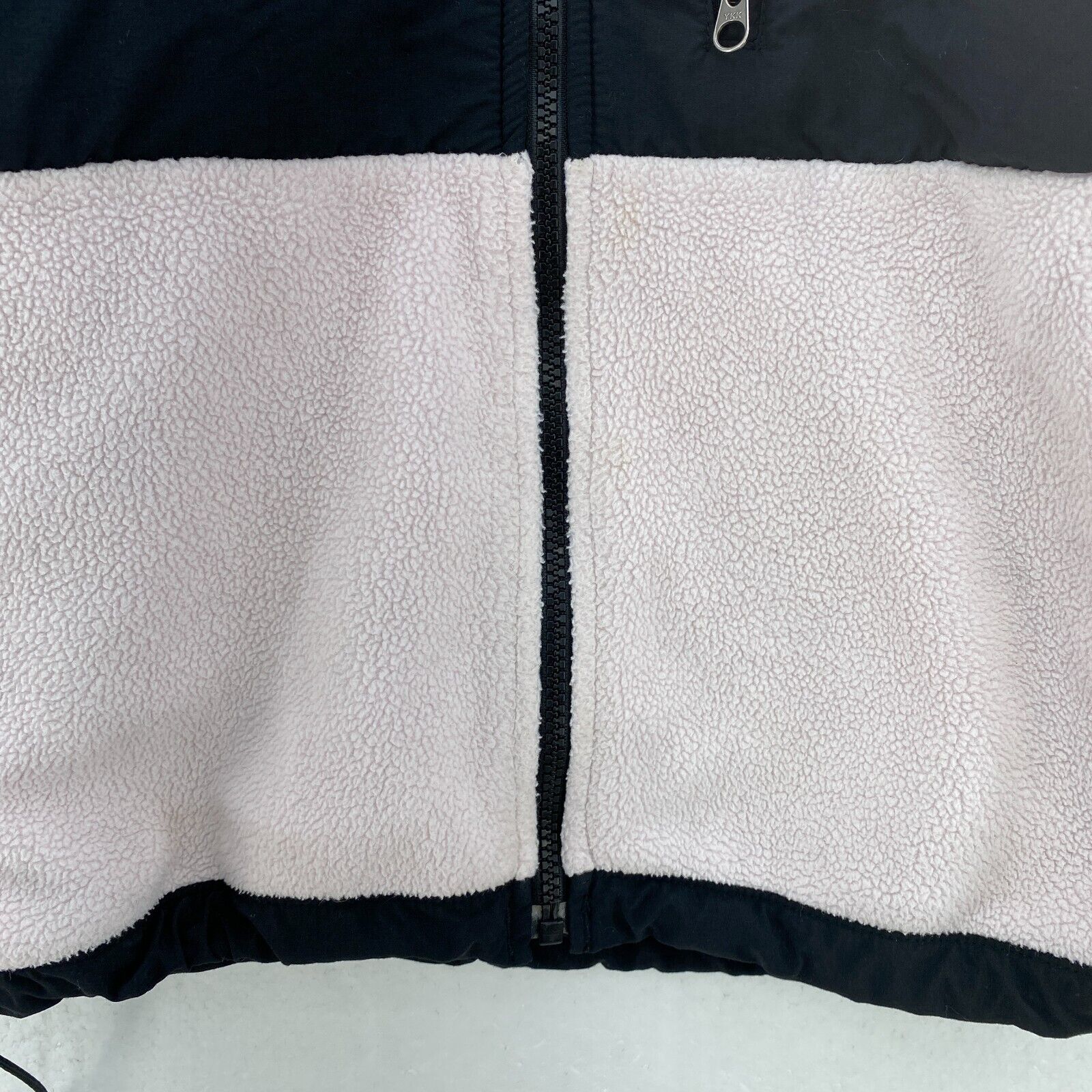 The North Face Denali Fleece Jacket Size S Two Tone Pink Women's Full Zip Up