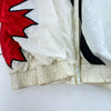 1994 Victoria Canada Commonwealth Games White Satin Light Jacket Size XXL