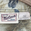 Woolrich Real Tree Print Green Earth Tone Button Up Shirt Jacket Size 2XL