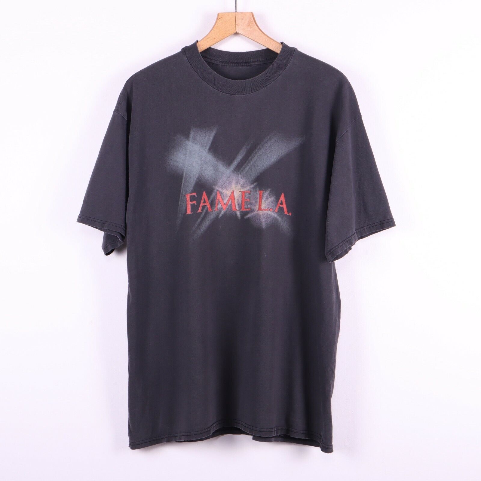 1996 FAME L.A We're Going To Live Forever Black T-shirt Size XL