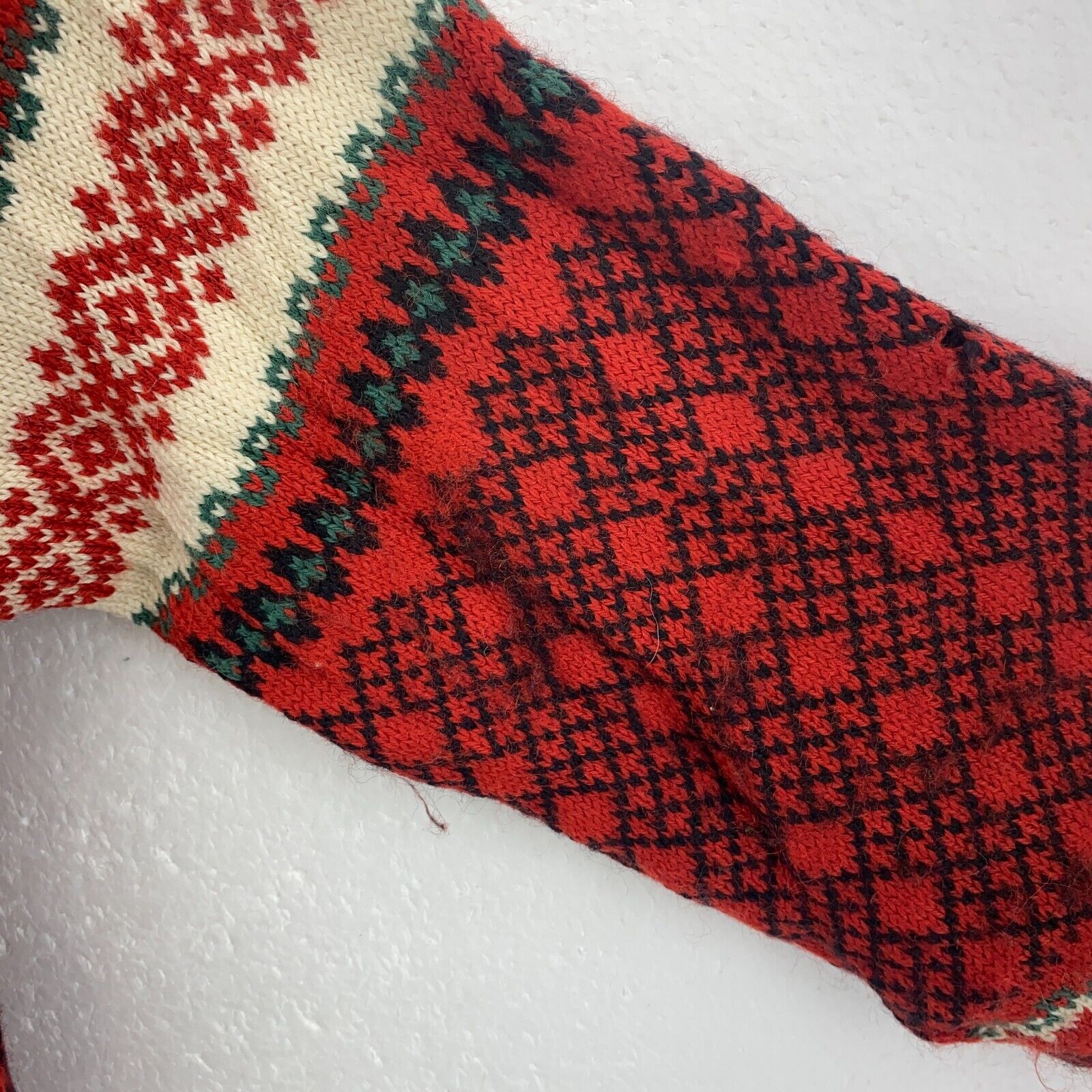 Dale Of Norway Metal Clasp Wool Red Norwegian Nordic Sweater Size M