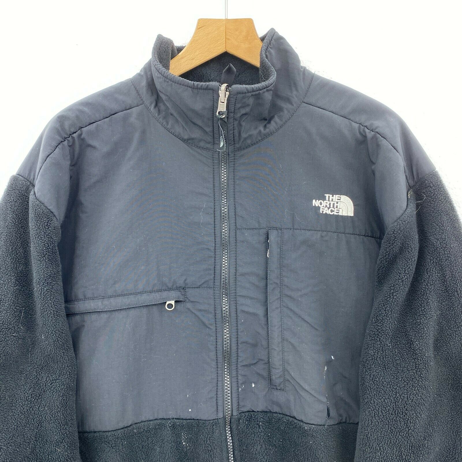 The North Face Men's Denali Full Zip Fleece Black Jacket Size XL
