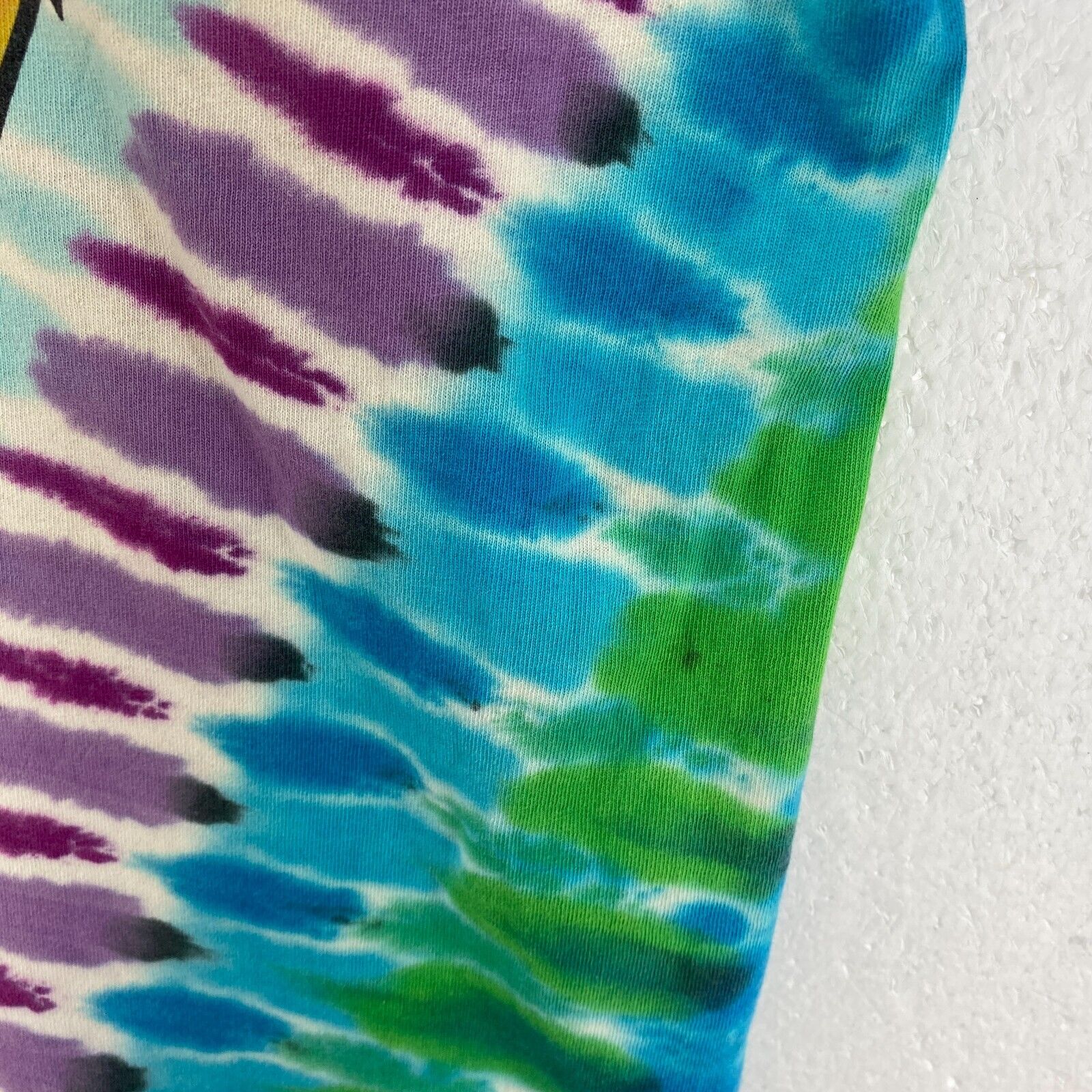 Liquid Blue New York City The Grateful Dead Blue Tie Dye T-shirt Size XL