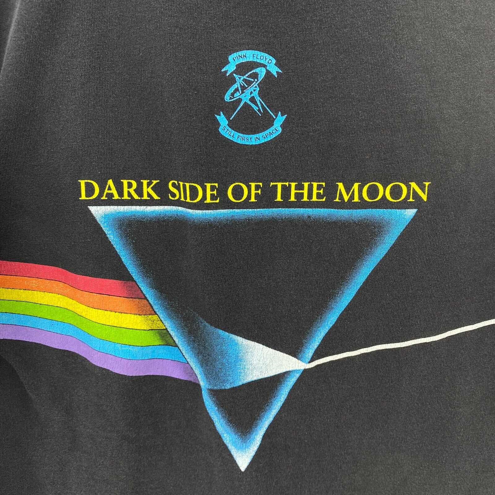 Pink Floyd Dark Side Of The Moon 2001 Black T-shirt Size S