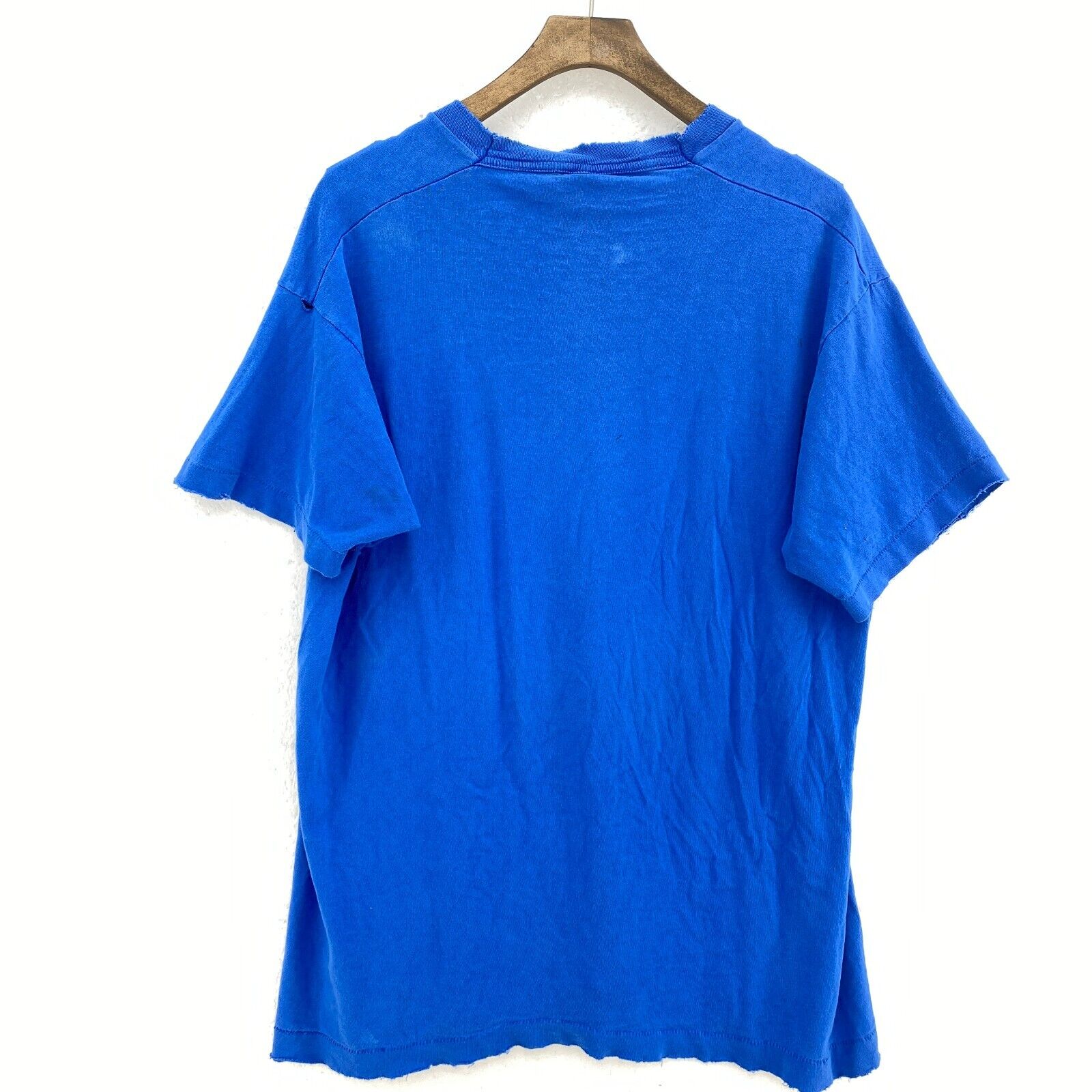 Orlando Magic Basketball NBA Blue T-shirt Size L Single Stitch