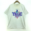 Vintage Yale University Bulldogs Gray Striped T-shirt Size M Tee