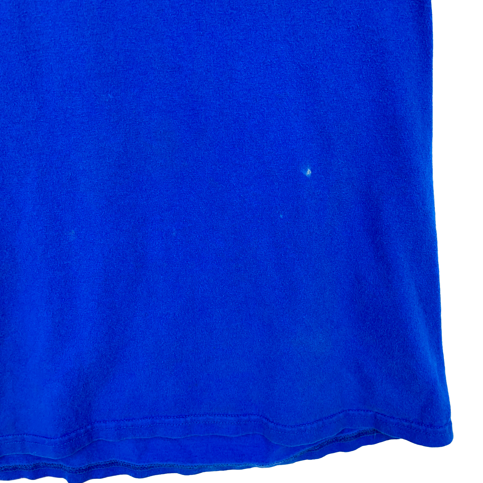 Vintage Nike Swoosh Chest Logo Blue T-shirt Size XL Crew Neck