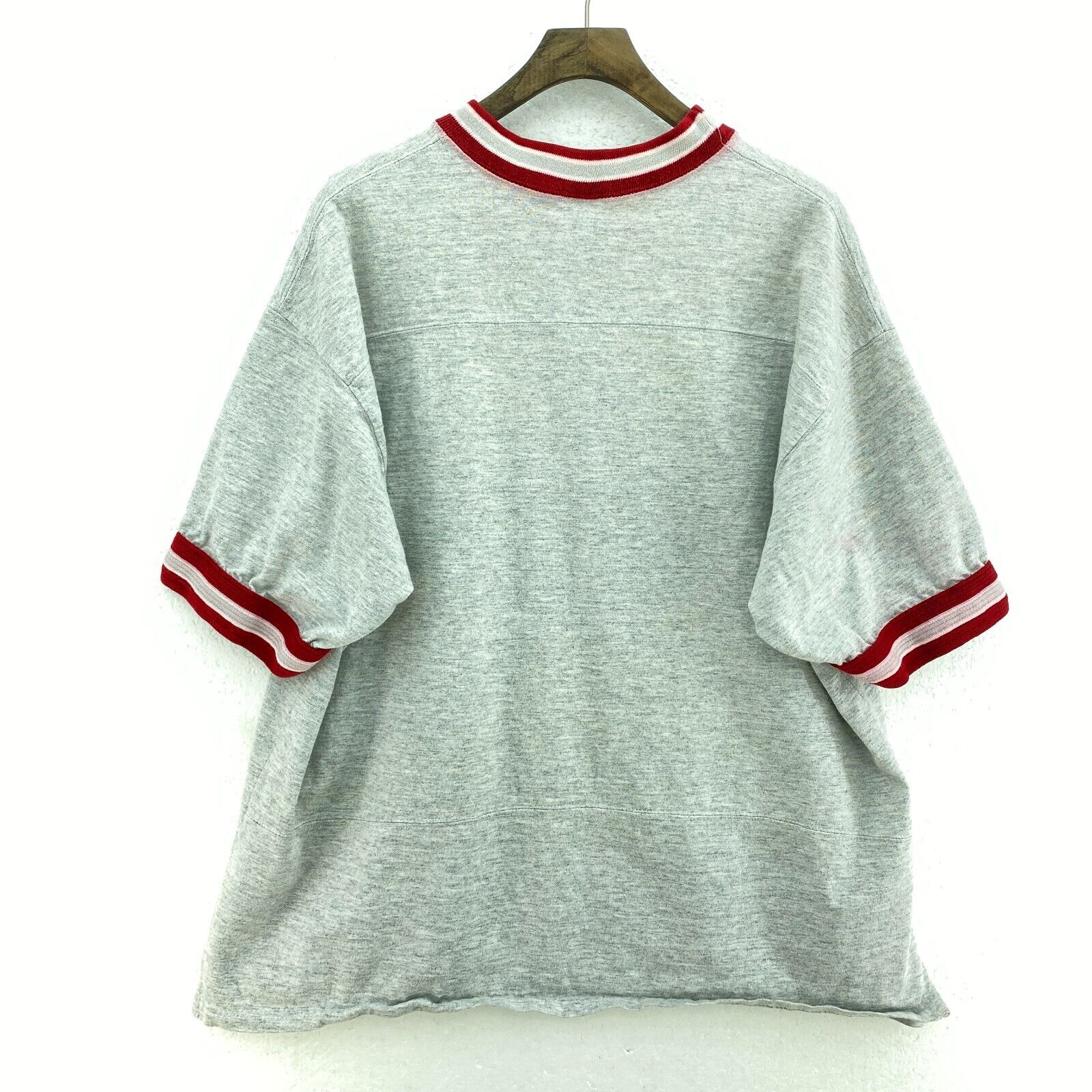 Vintage Harvard University Spell Out Gray T-shirt Size XL Tee