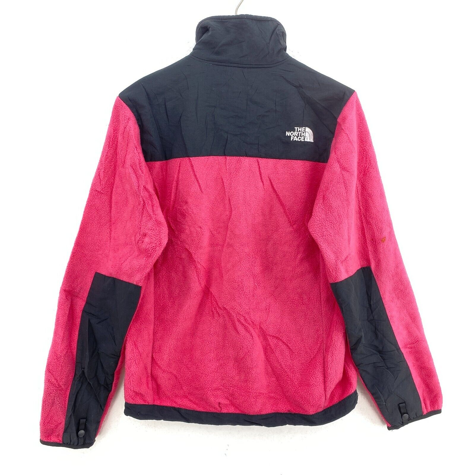 The North Face Women's Fleece Jacket Pink Full Zip Up Size S