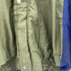 Nike Swoosh Check Embroidered Green Full Zip Hooded Insulated Jacket Size L