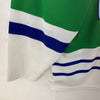 Californias Stewart #13 Green White Long Sleeve Jersey Size XL