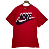 Vintage Nike 1980s Spell Out Logo Red T-shirt Size XL Single Stitch