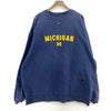 Vintage Michigan University Navy Blue Sweatshirt Size XL