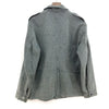 Vintage Gray Double Pocket Button Up Shirt Jacket Size S