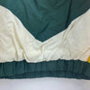 Green Bay Packers NFL Hooded Logo 7 Insulated Quarter Zip Green Jacket Size XL