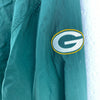 Champion Green Bay Packers NFL Green Pullover Jacket Size XXL