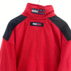Vintage Tommy Hilfiger Logo Red Fleece Pullover Jacket Size L